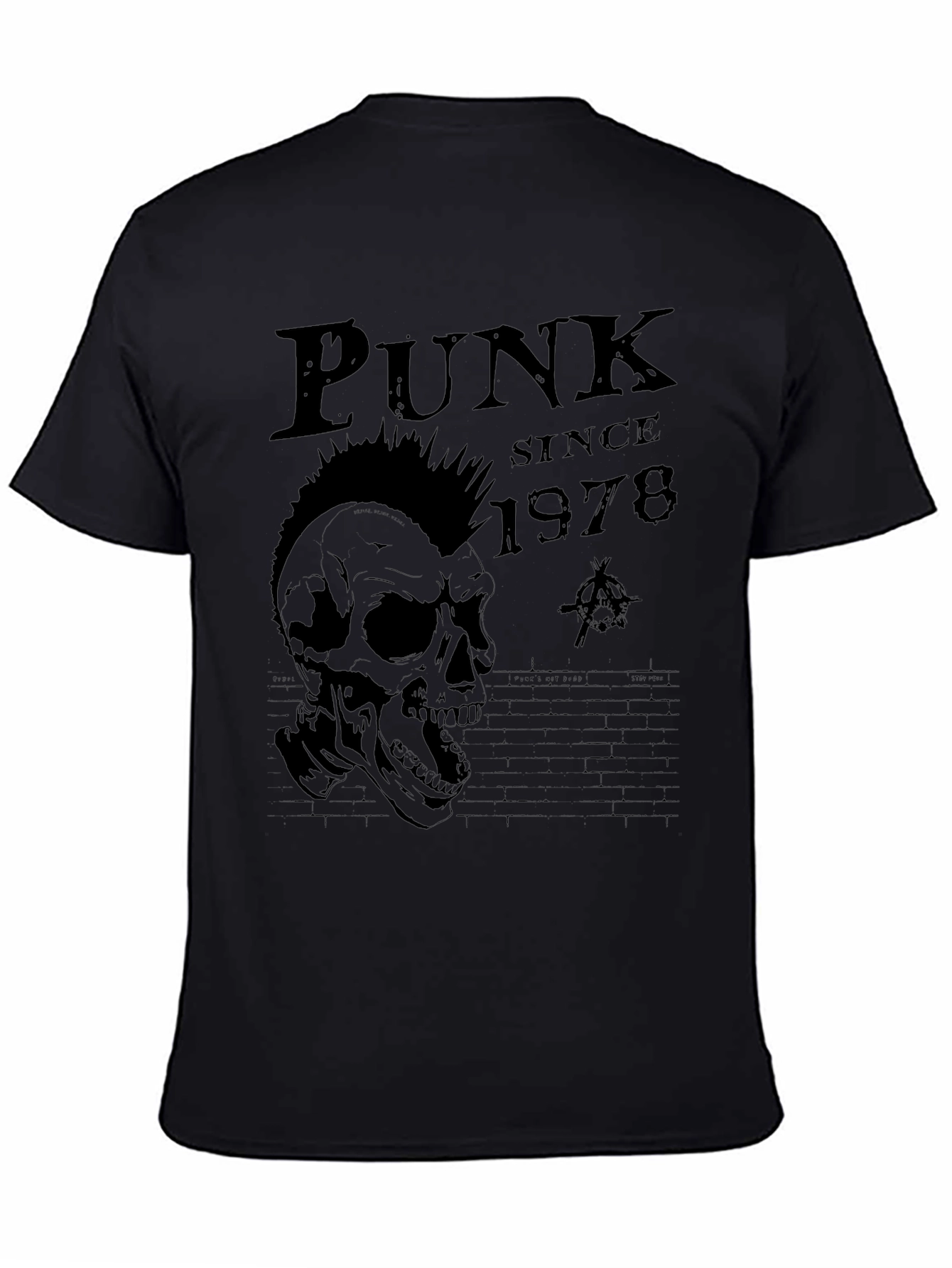 Punk Since 1978 Skull Graphic T-Shirt