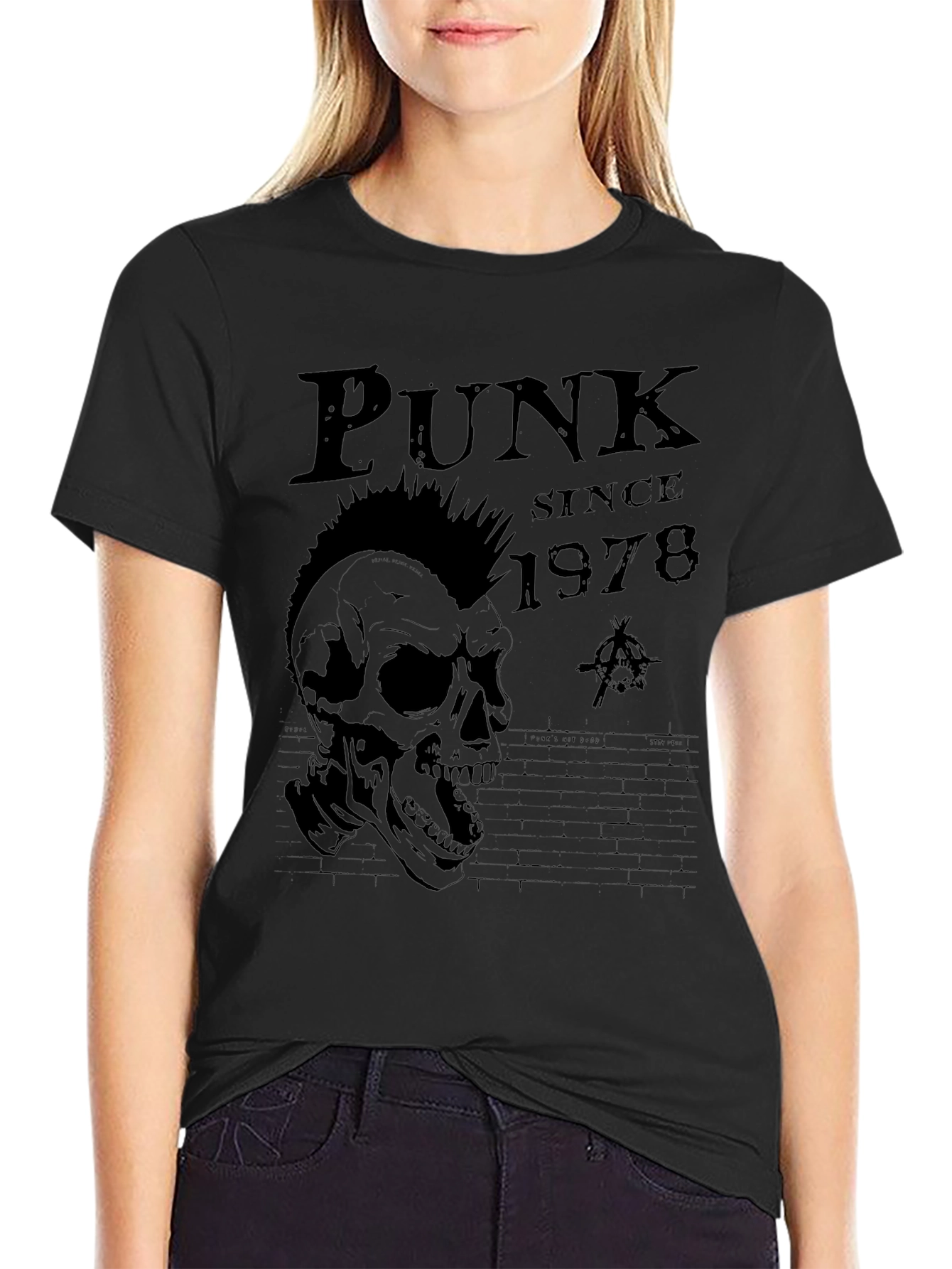 Punk Since 1978 Skull Graphic T-Shirt
