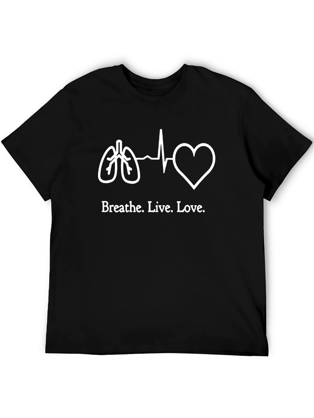 Breathe Live Love Graphic T-Shirt - Unisex