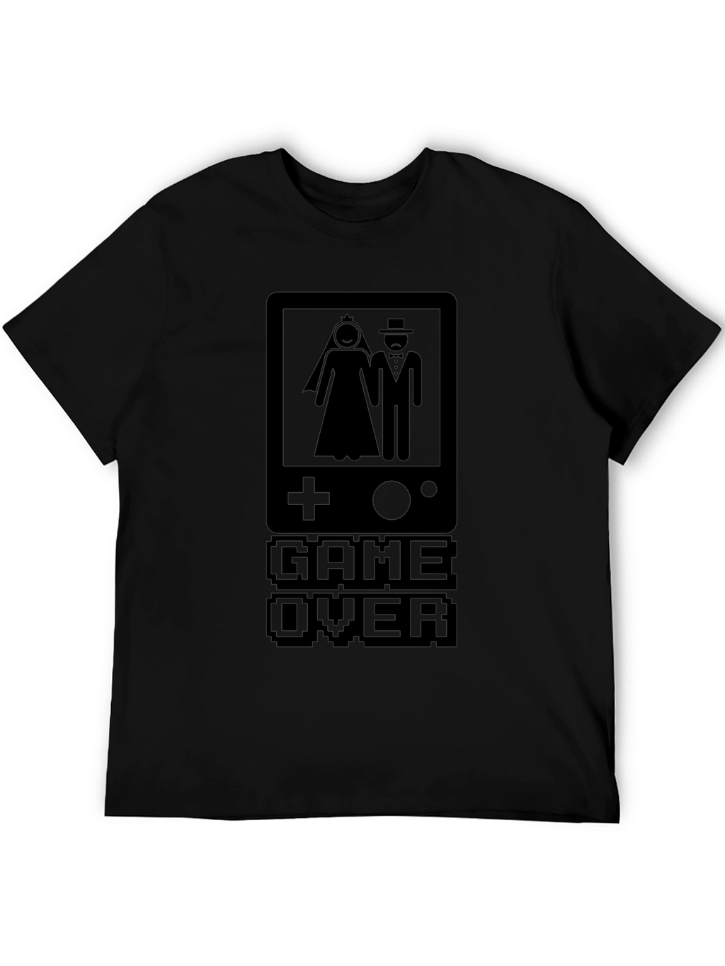 Game Over Wedding T-Shirt - Gamer Couple Tee
