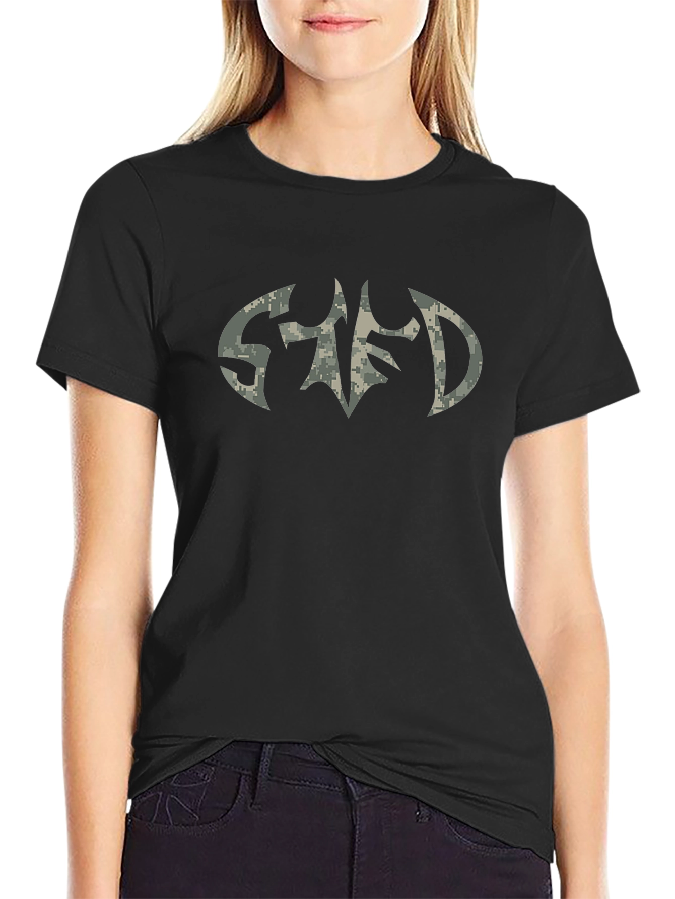 Camouflage SYFD Batman T-Shirt