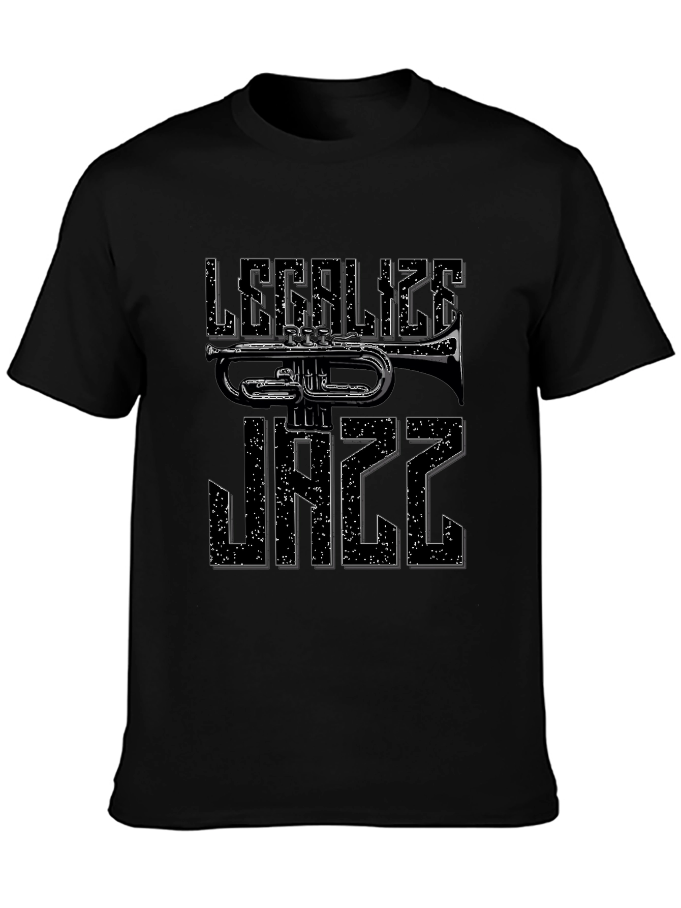 Legalize Jazz Trumpet Graphic T-Shirt