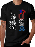 USA Graphic Tee - Pegasus Design