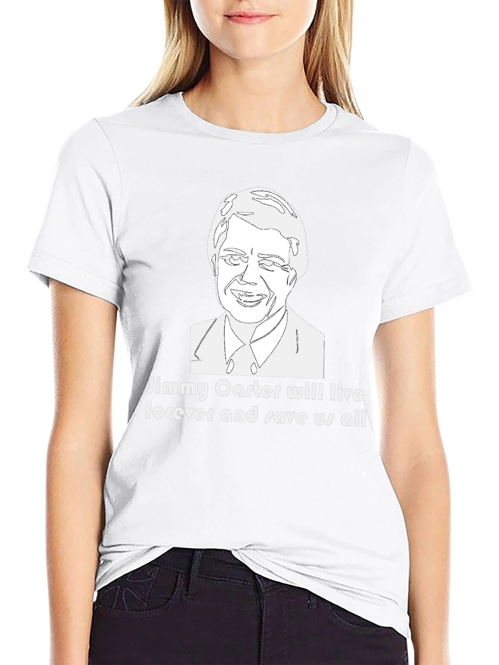 Jimmy Carter Save Us All T-Shirt