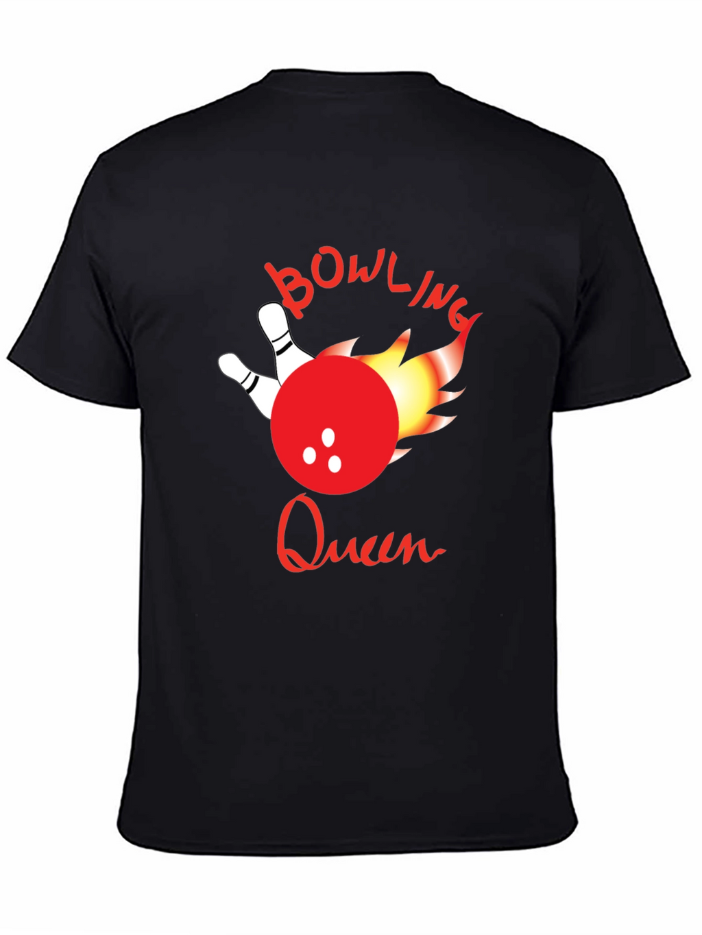 Bowling Queen Graphic T-Shirt - Unisex