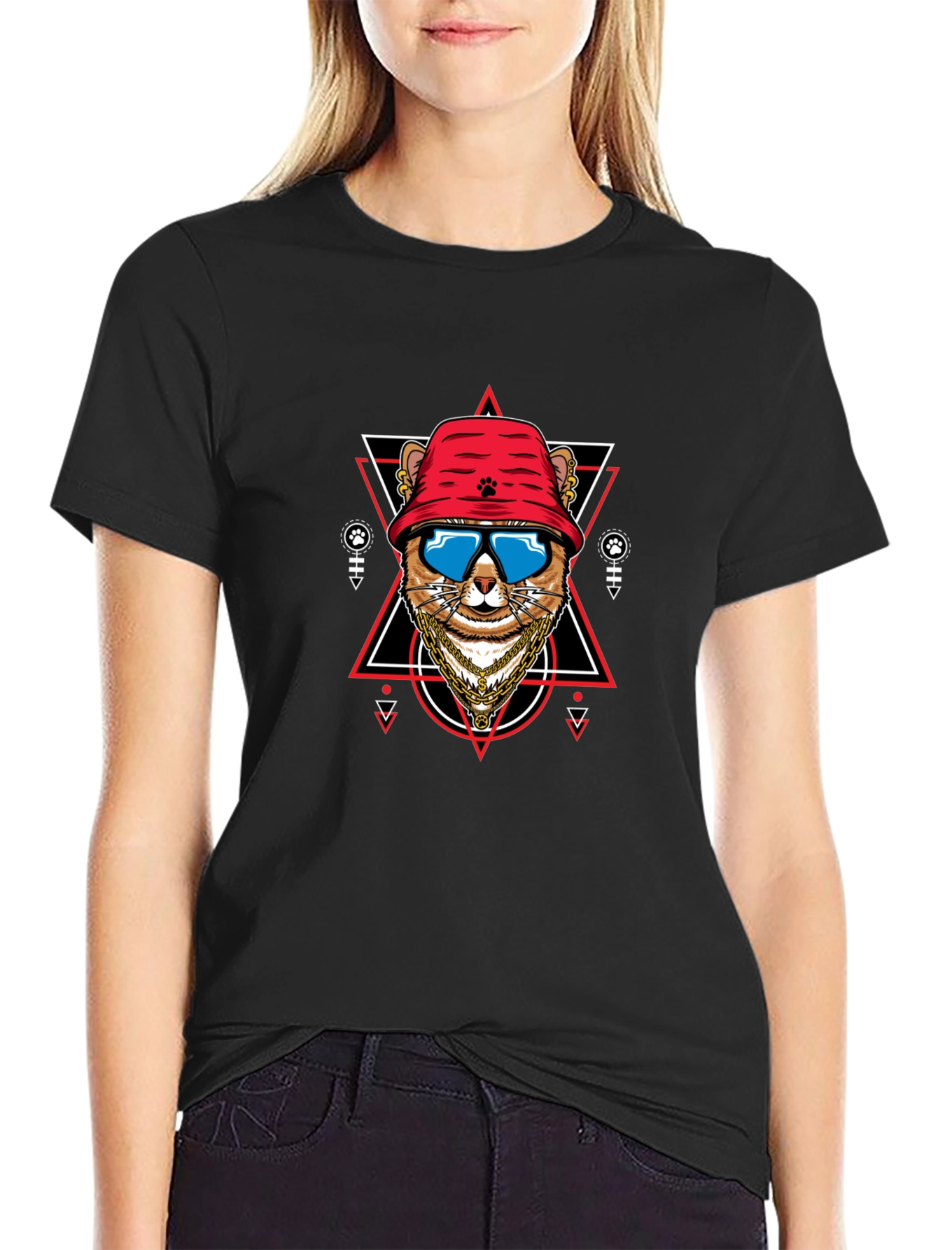 Cool Cat Graphic Tee - Streetwear Style