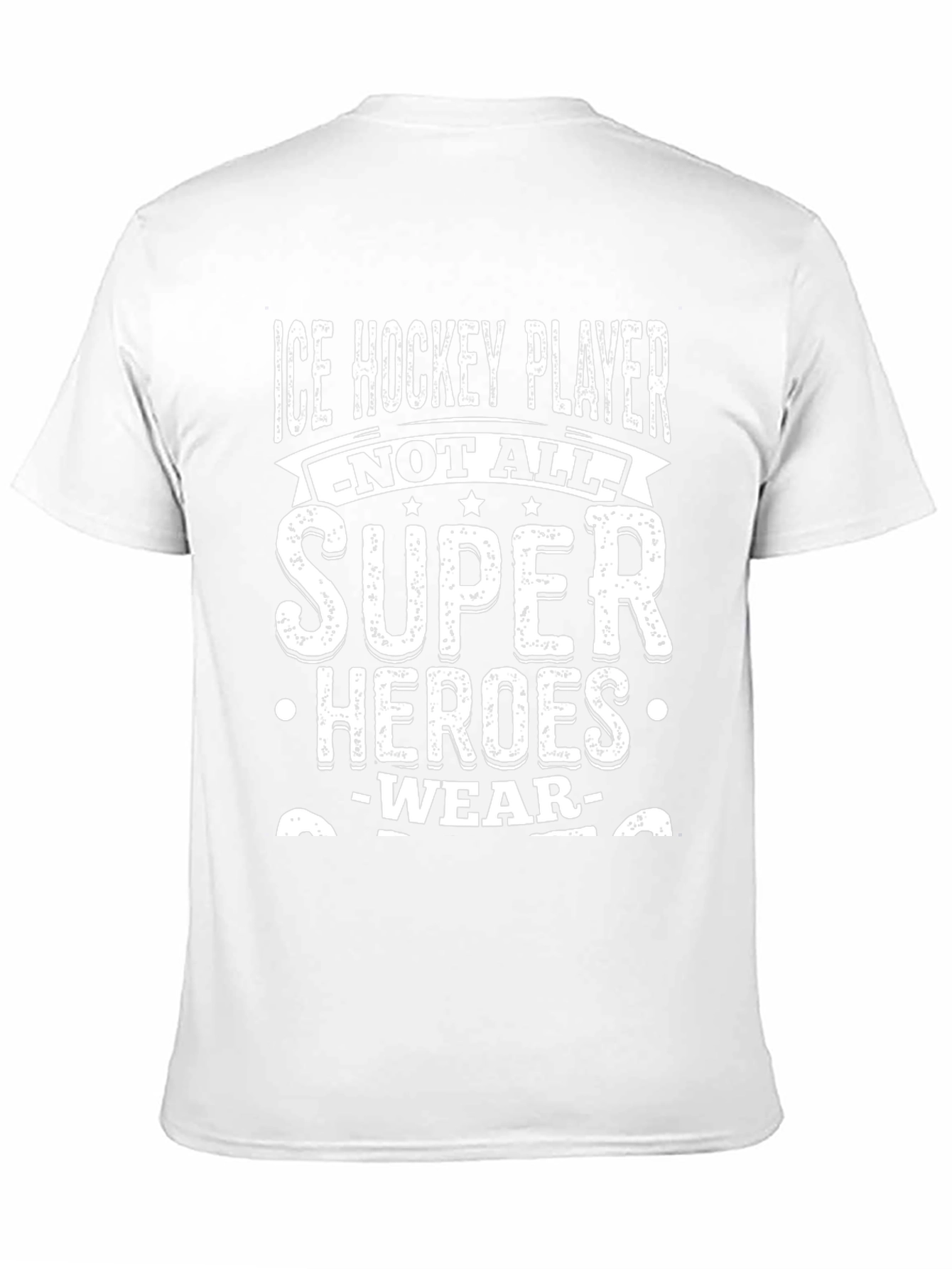 Ice Hockey Player Super Hero T-Shirt