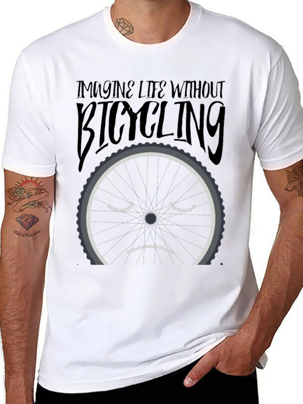 Bicycling Life T-Shirt - Unique Design