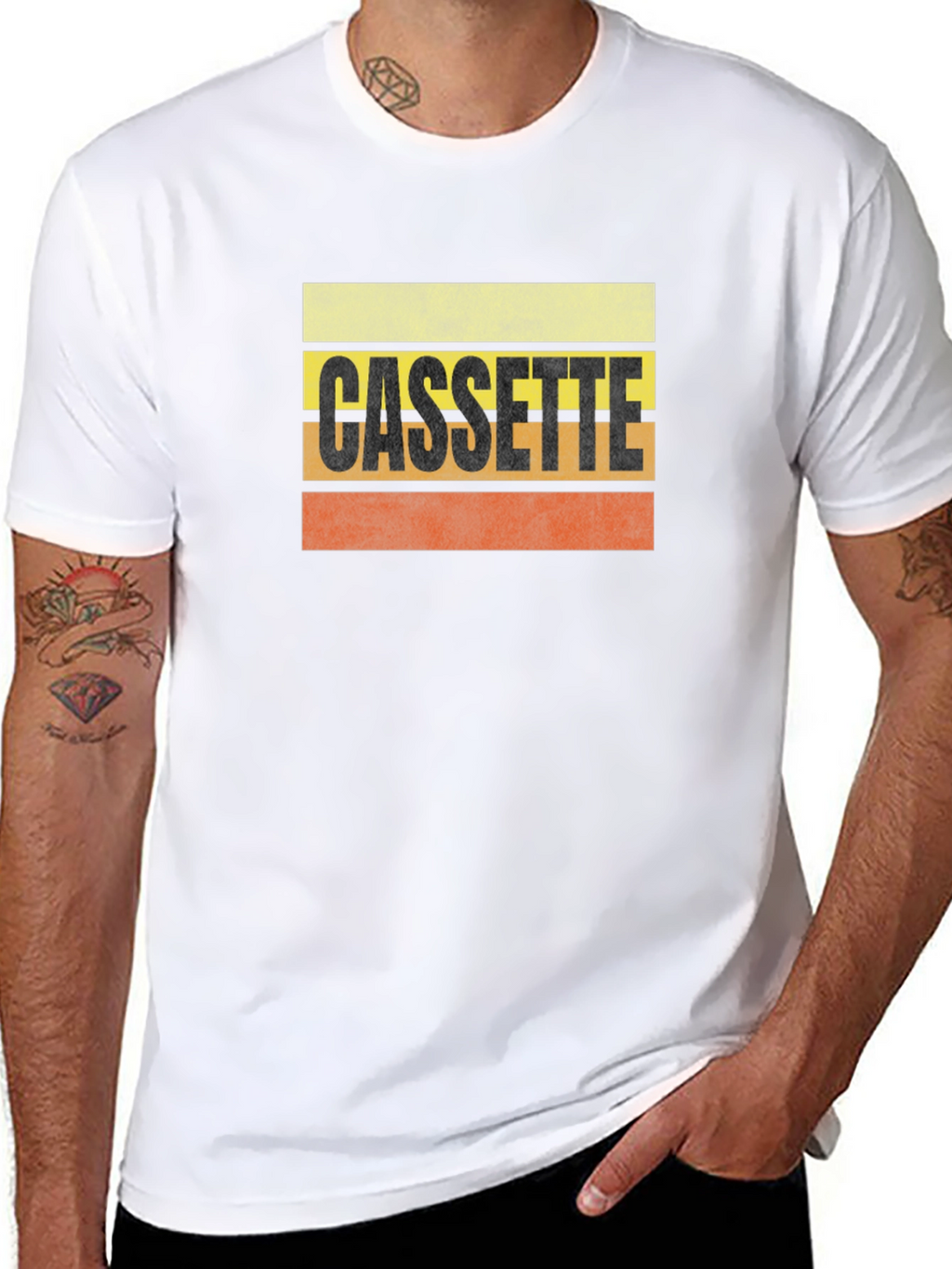 Cassette Retro Graphic Tee - Classic Style