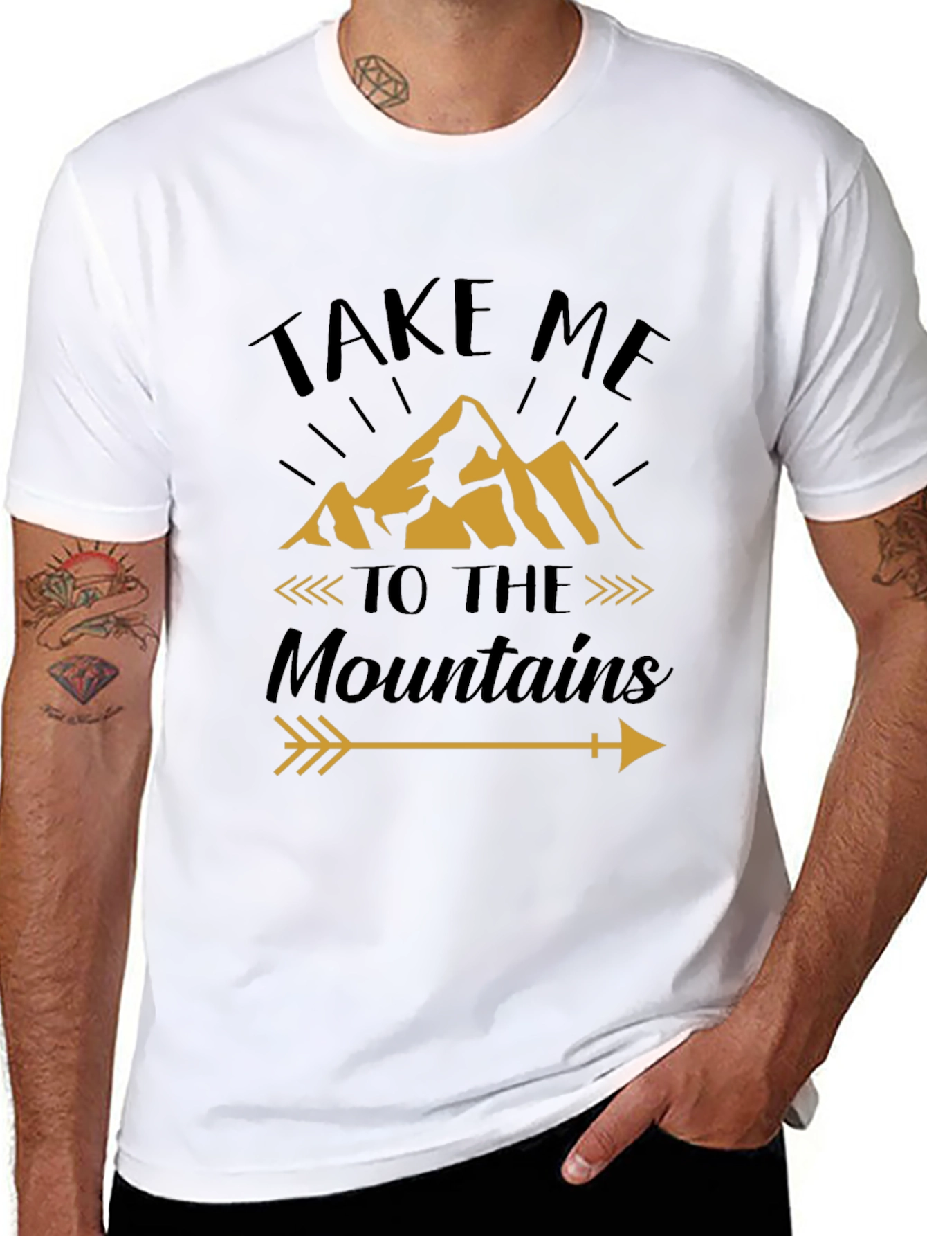 Take Me To The Mountains Graphic T-Shirt