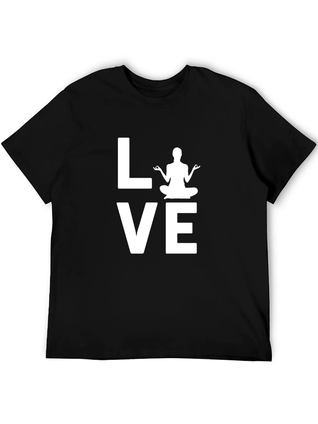 Yoga Love Graphic Tee - Soft Cotton Blend