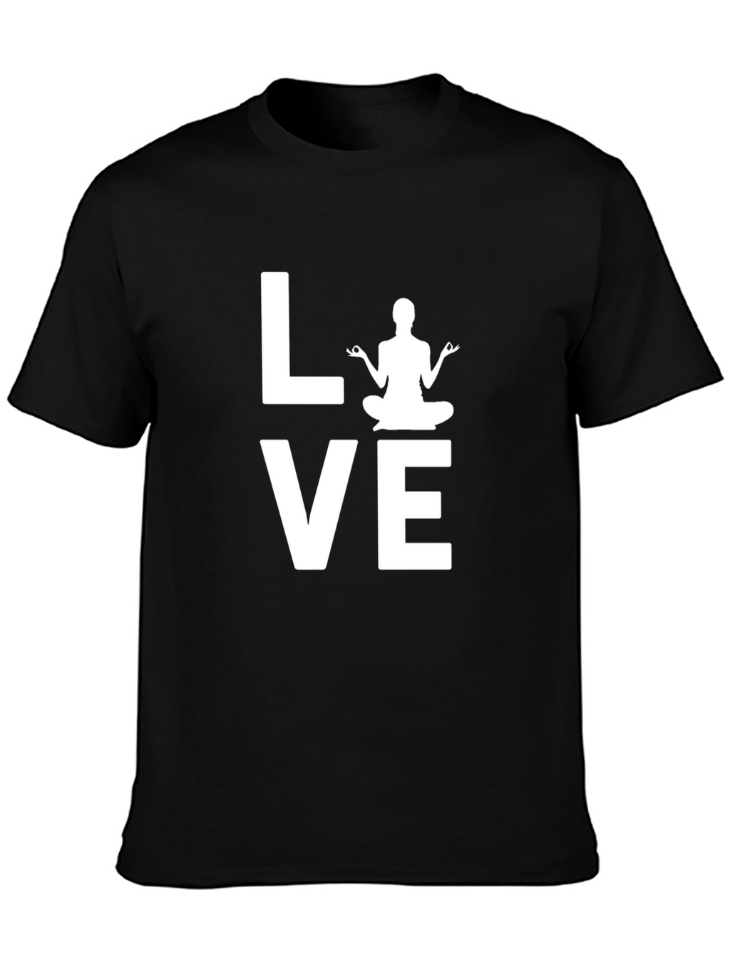 Yoga Love Graphic Tee - Soft Cotton Blend