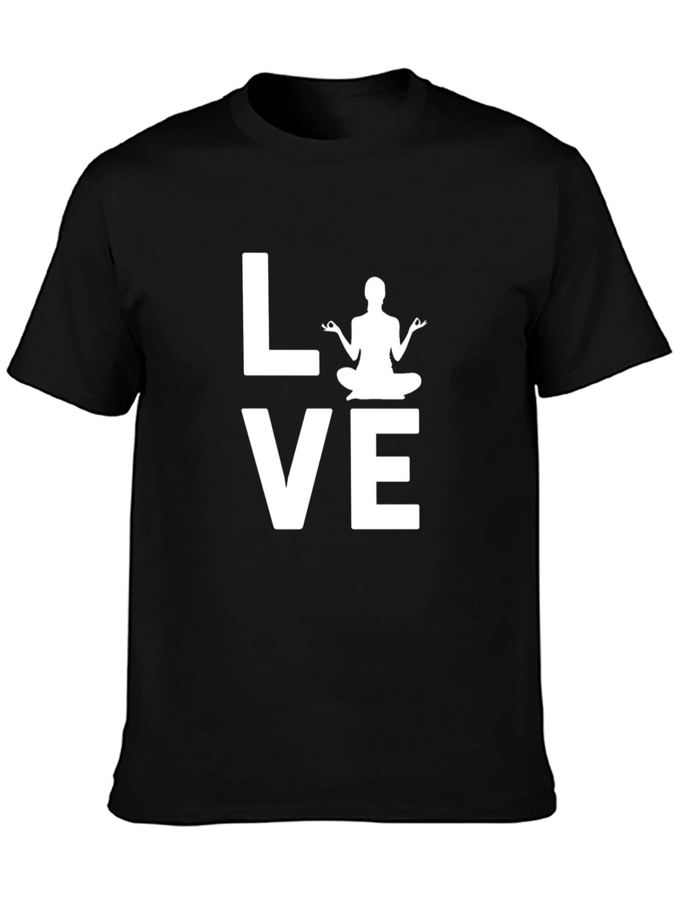 Yoga Love Graphic Tee - Soft Cotton Blend