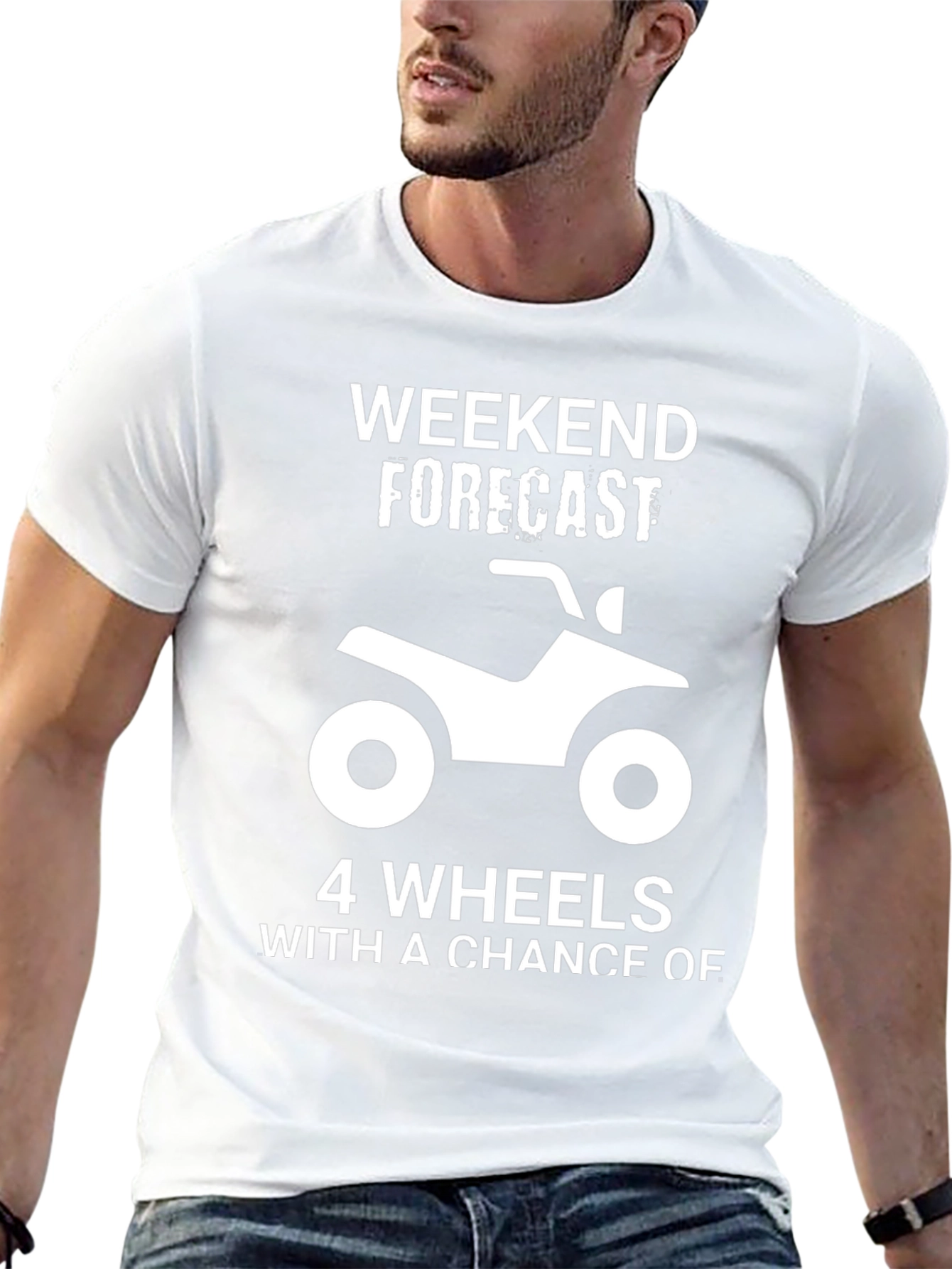 Weekend Forecast ATV T-Shirt