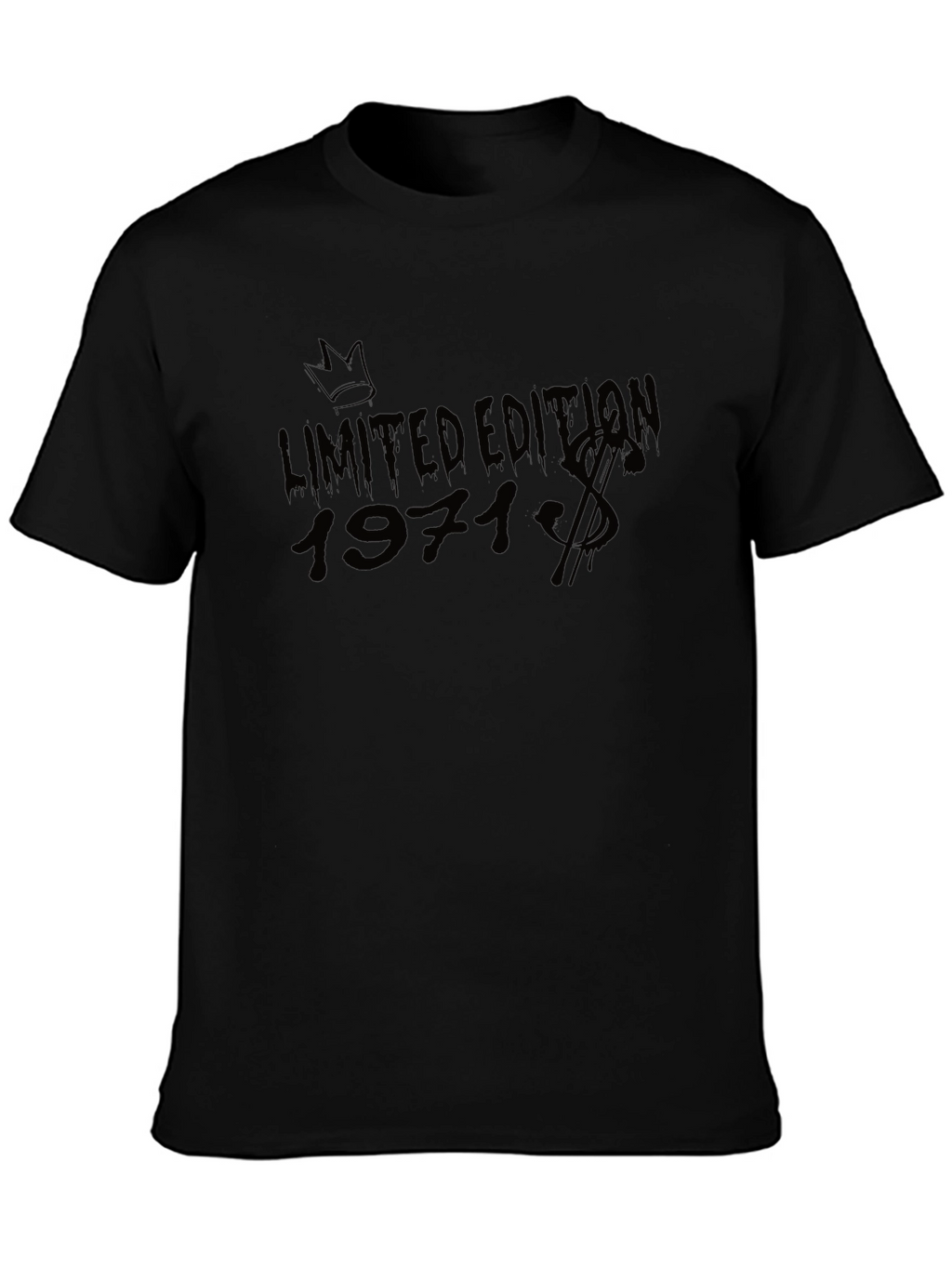 Limited Edition 1971 Black Graphic T-Shirt