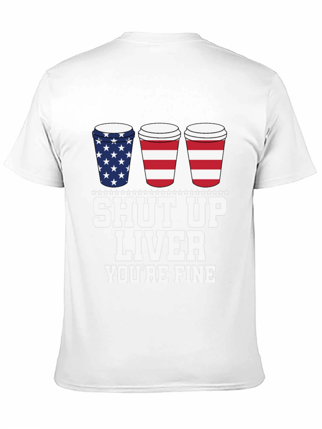 Shut Up Liver Youre Fine Black T-Shirt
