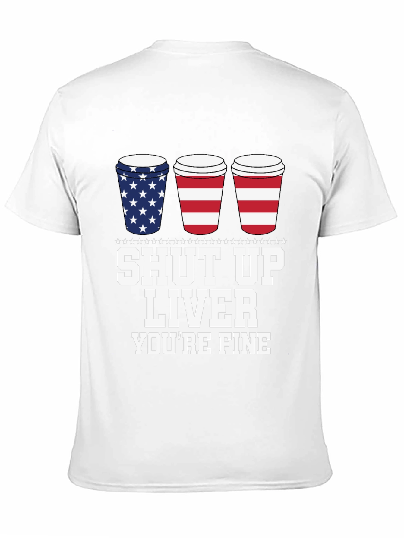 Shut Up Liver Youre Fine Black T-Shirt