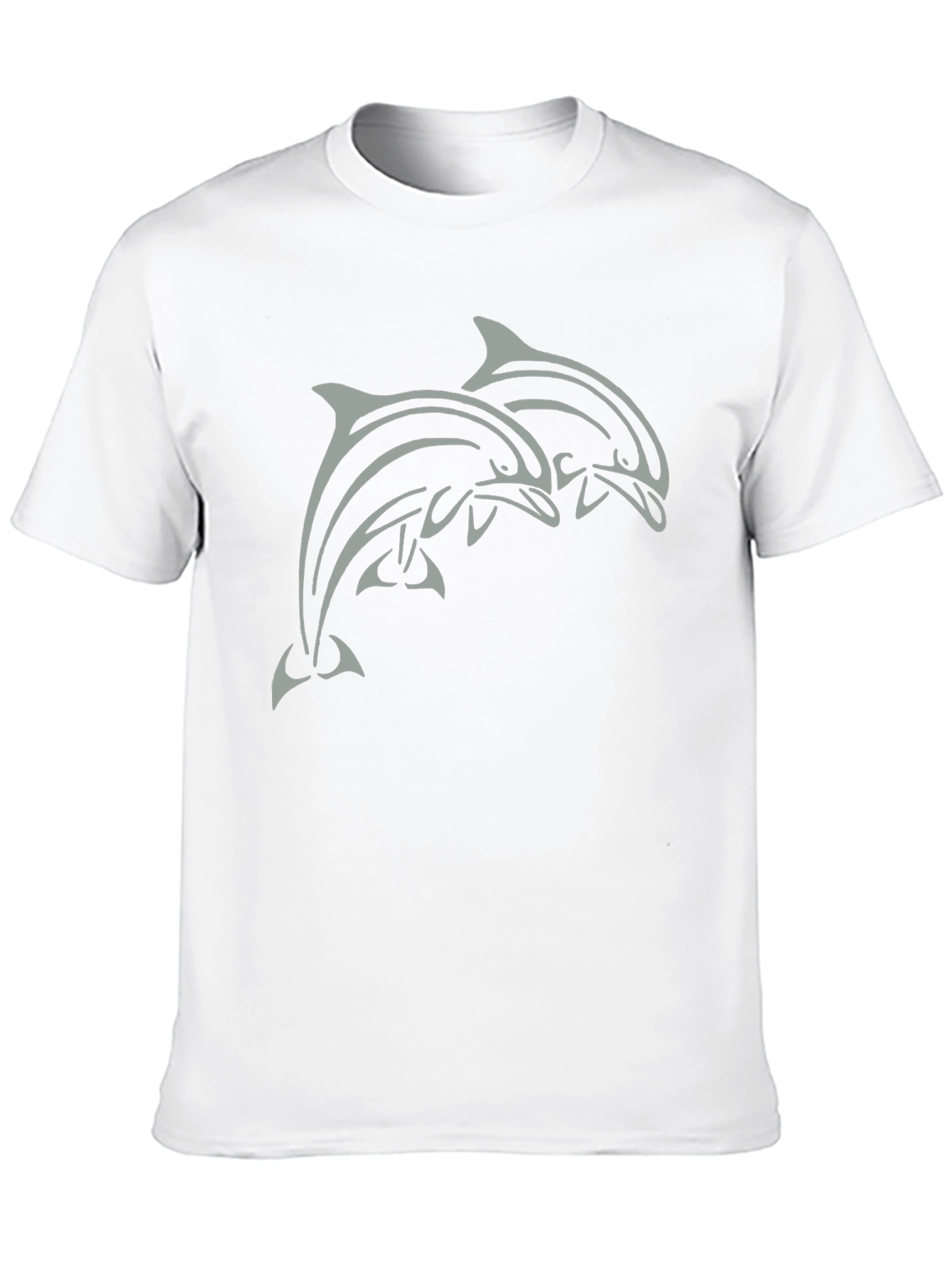 Dolphin Duo Black T-Shirt