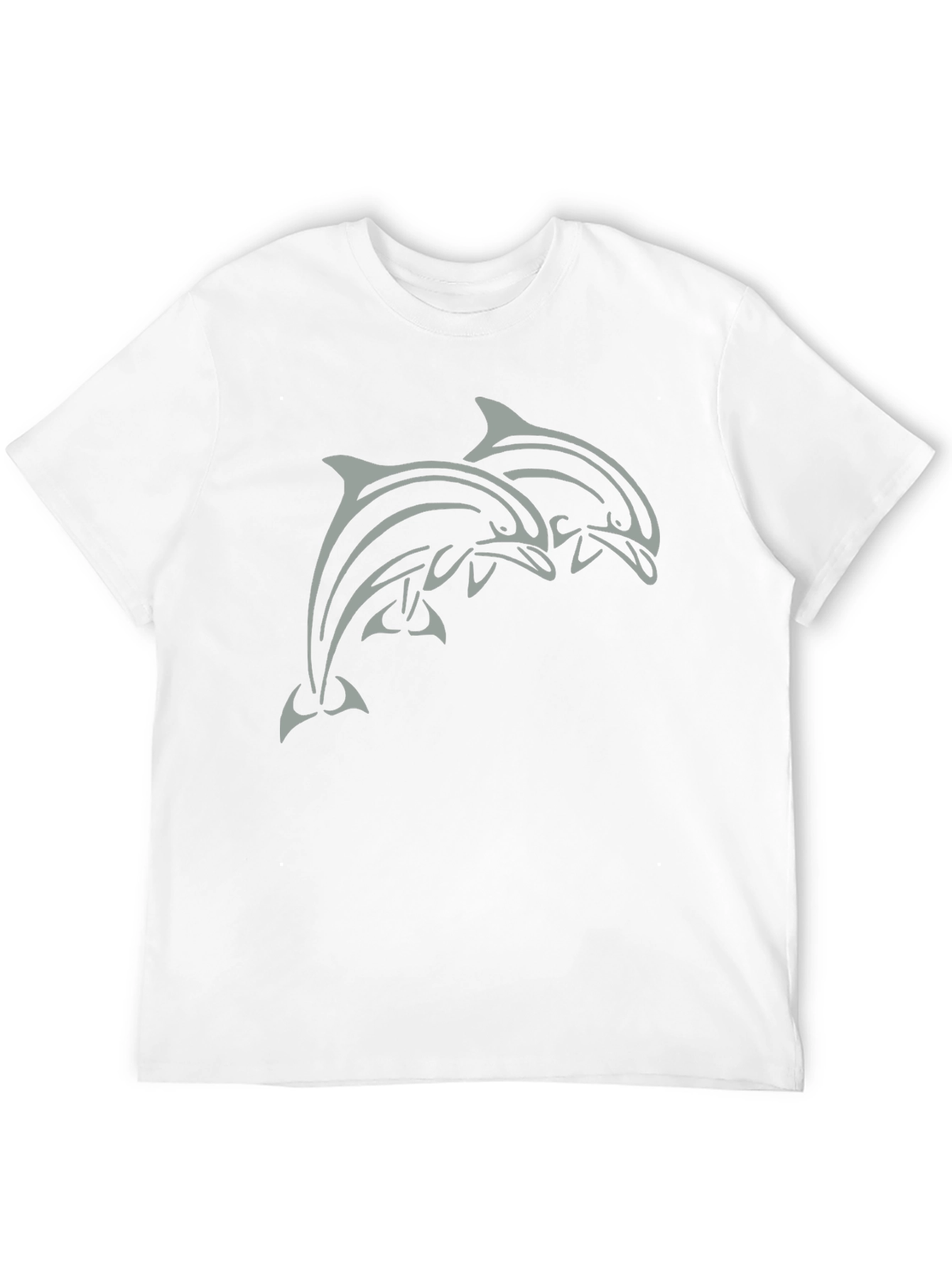 Dolphin Duo Black T-Shirt