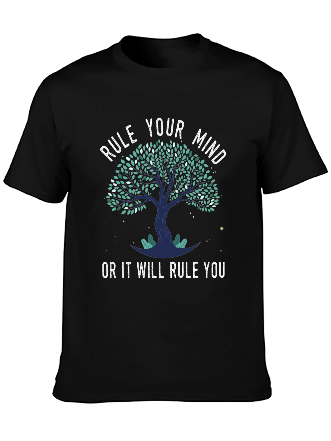 Rule Your Mind Tree Graphic Tee