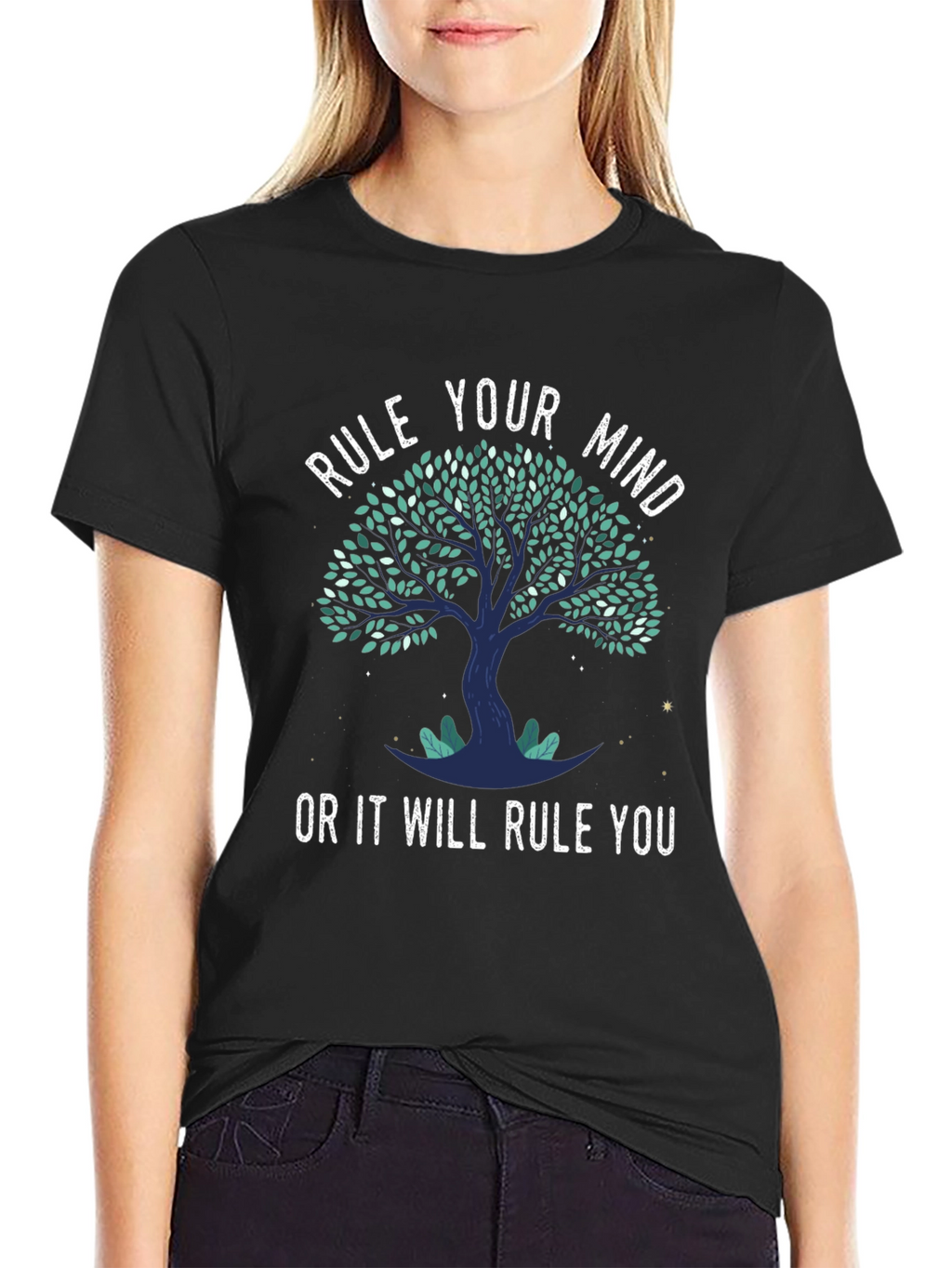 Rule Your Mind Tree Graphic Tee