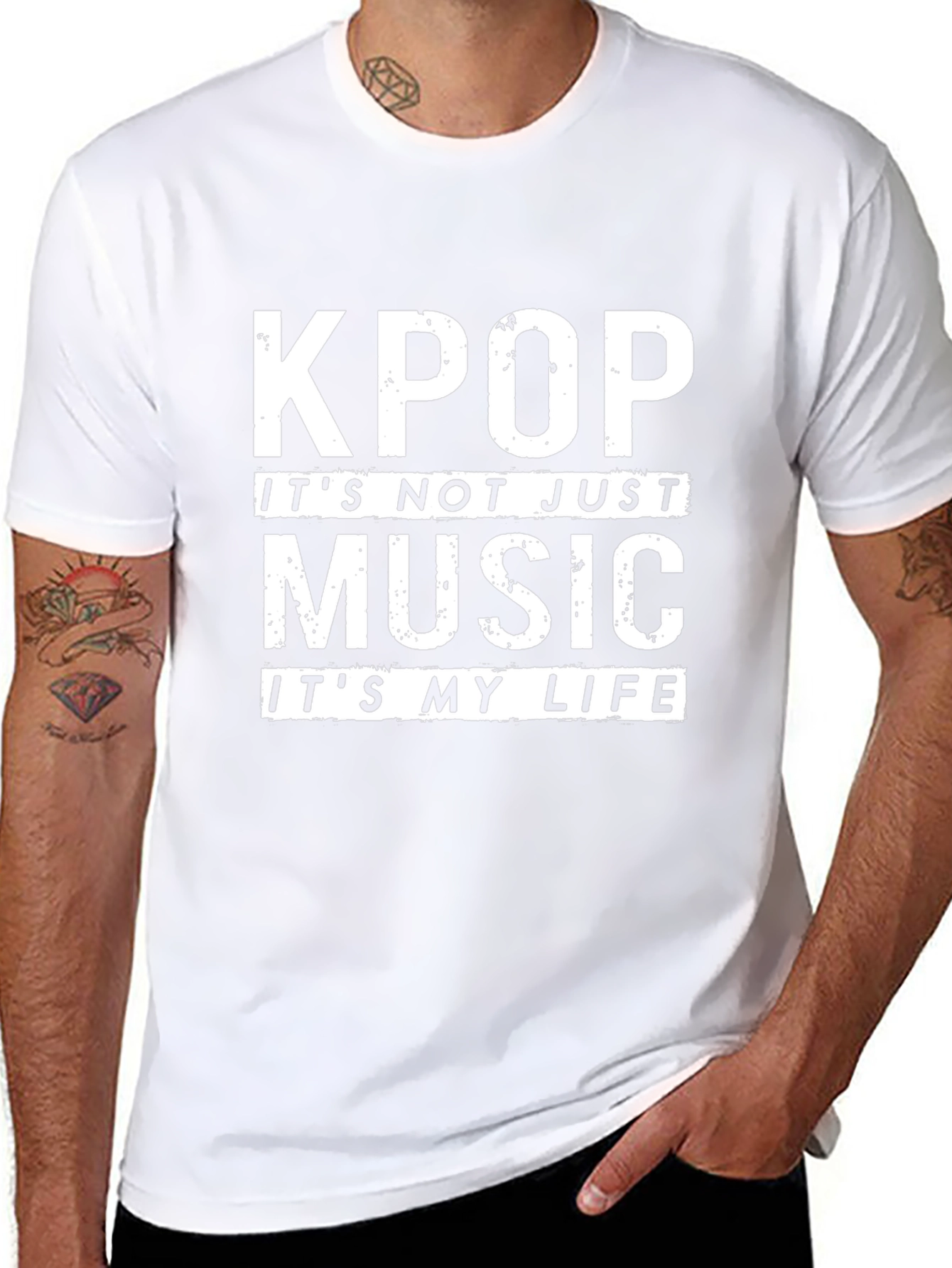 KPOP Its My Life Black T-Shirt