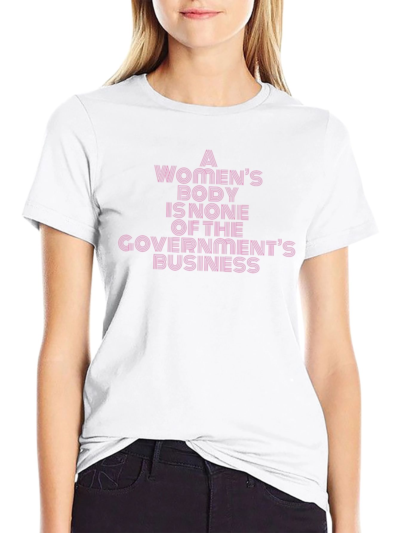 Feminist Slogan Graphic Tee