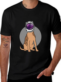 Dog Astronaut Graphic T-Shirt