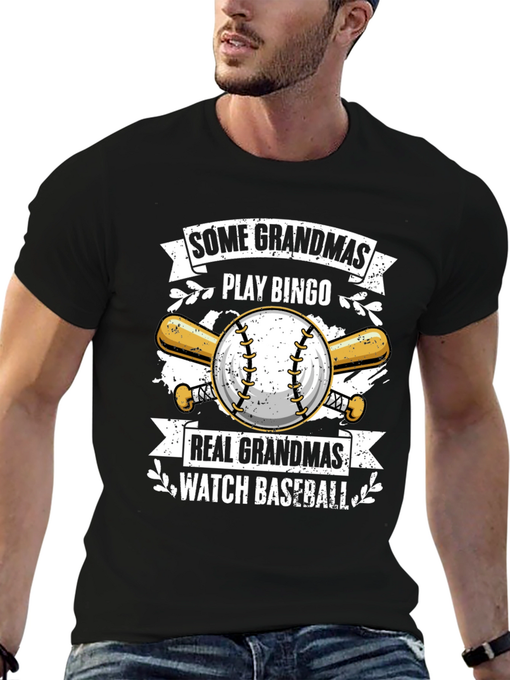 Funny Baseball Grandma T-Shirt