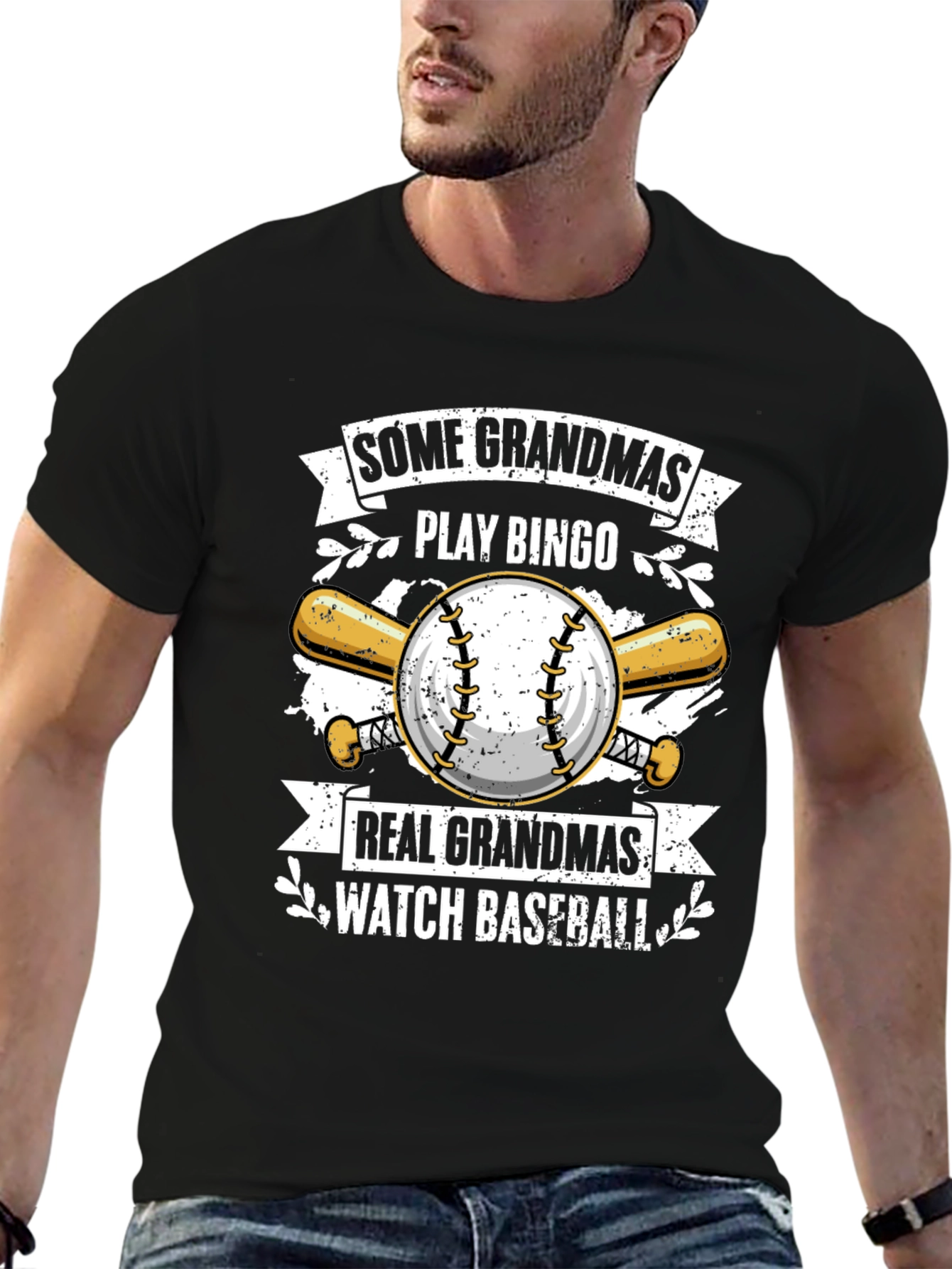 Funny Baseball Grandma T-Shirt