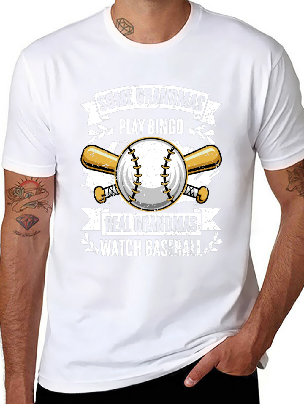 Funny Baseball Grandma T-Shirt