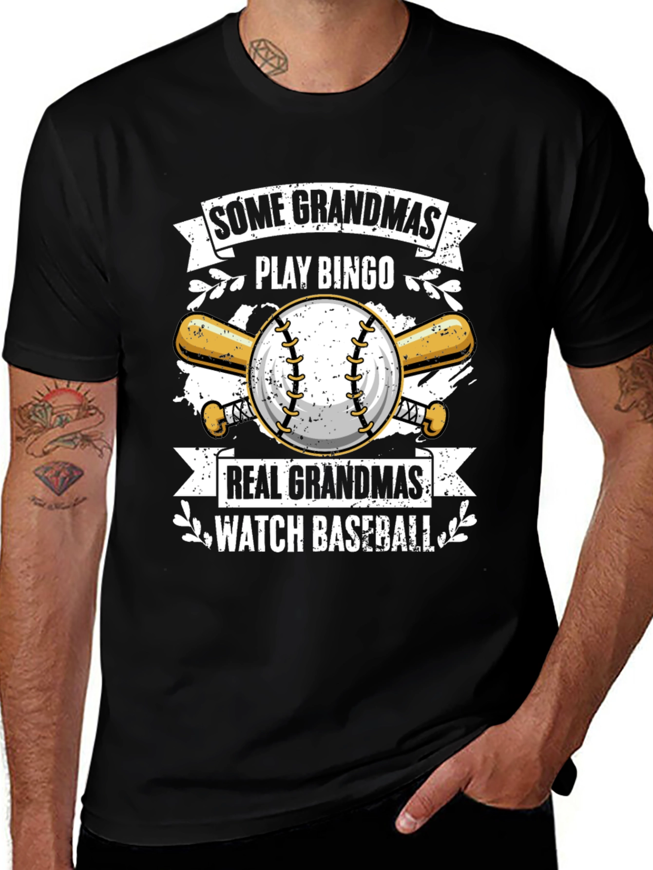 Funny Baseball Grandma T-Shirt