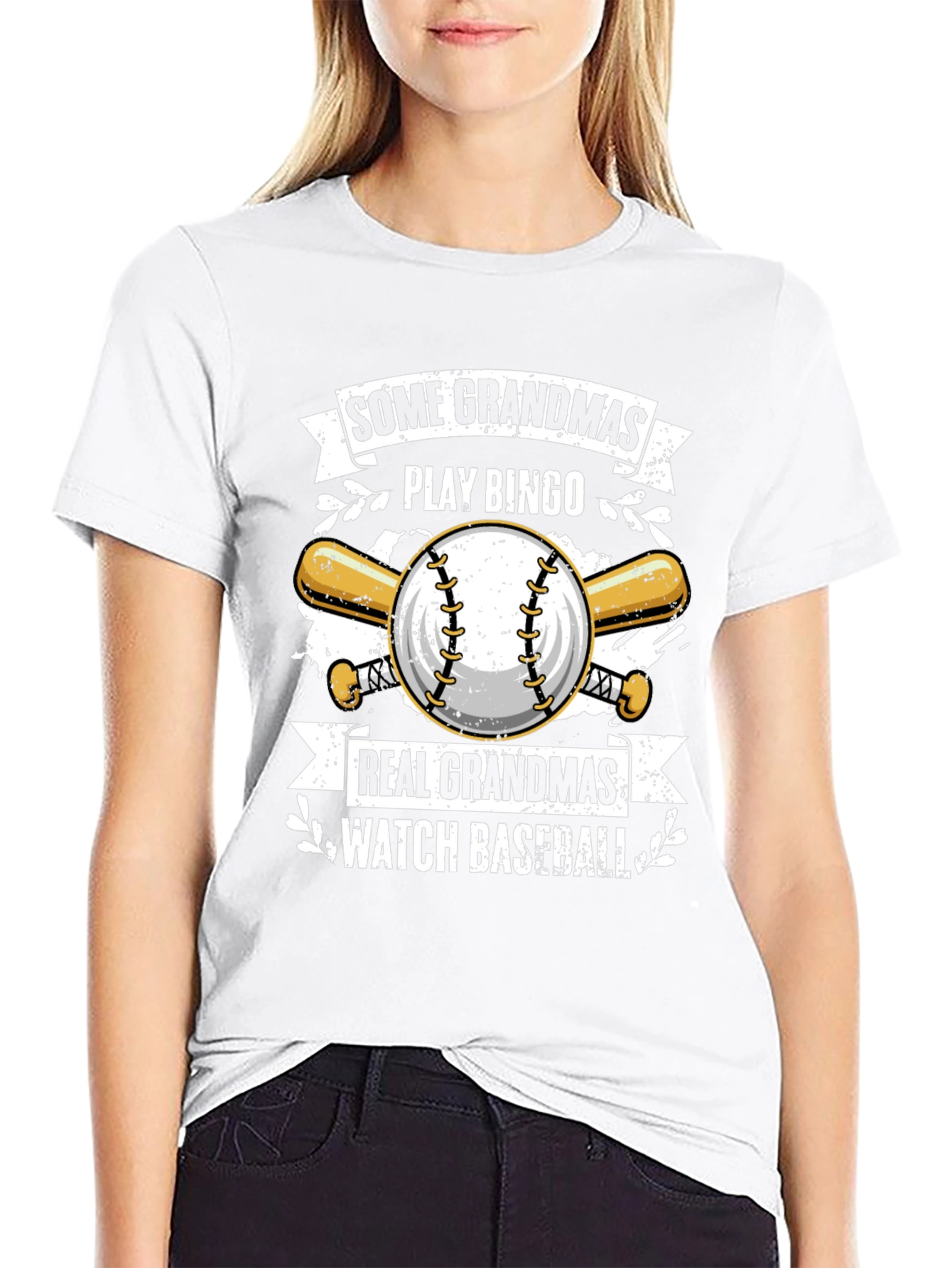 Funny Baseball Grandma T-Shirt