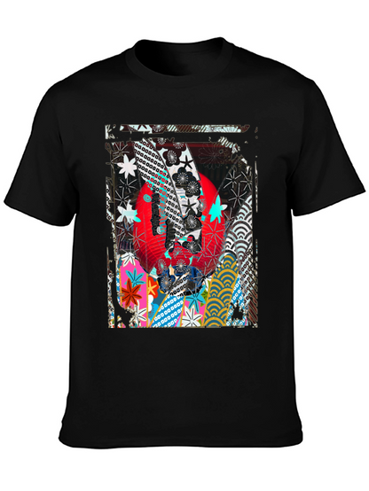 Abstract Graphic Print T-Shirt