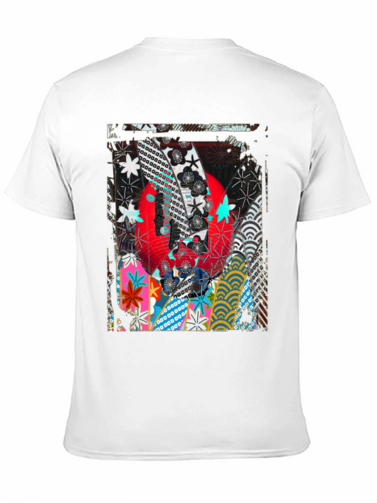 Abstract Graphic Print T-Shirt