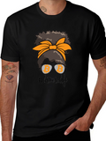 Bitcoin Life Messy Bun T-Shirt Crypto Tee