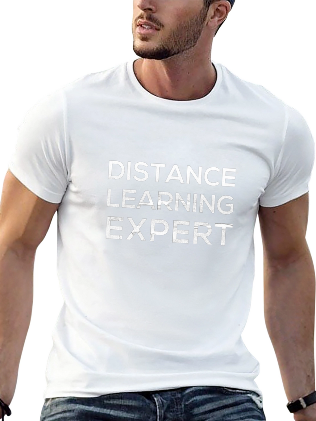 Distance Learning Expert Graphic Tee - Black