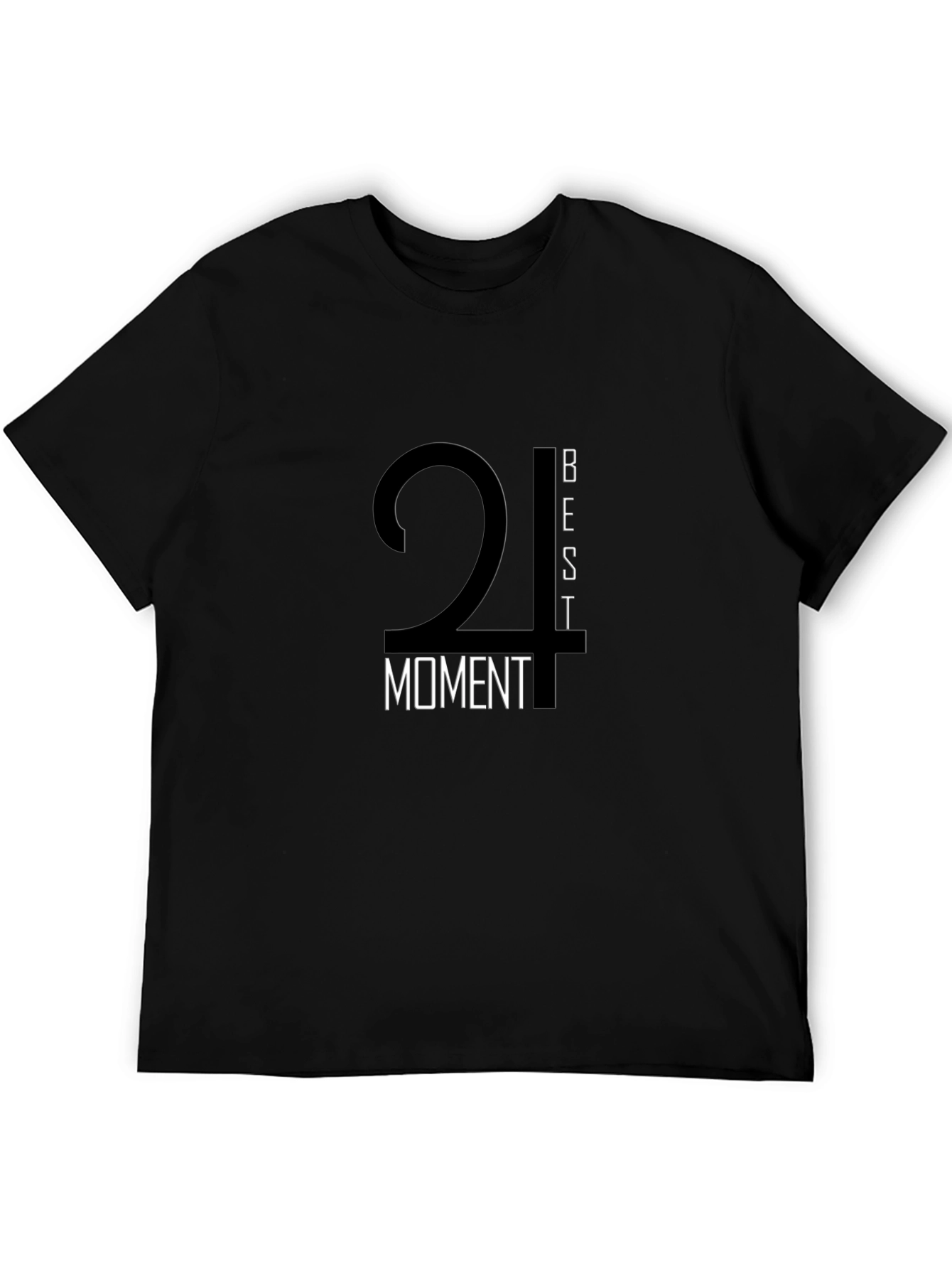 Best Moment Black Graphic Tee