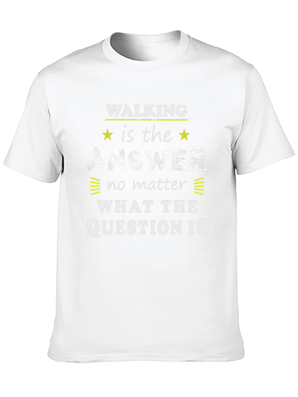 Walking is the Answer Graphic Tee