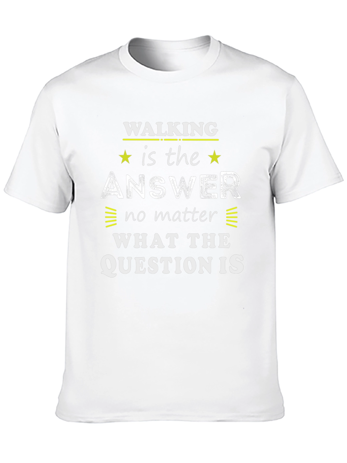 Walking is the Answer Graphic Tee