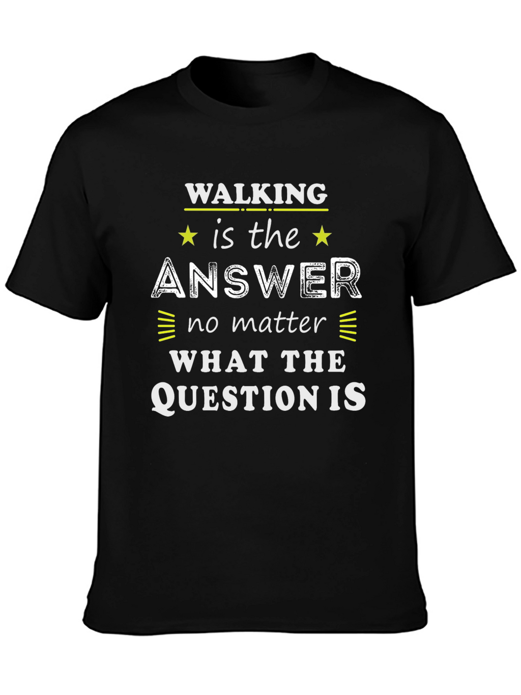 Walking is the Answer Graphic Tee