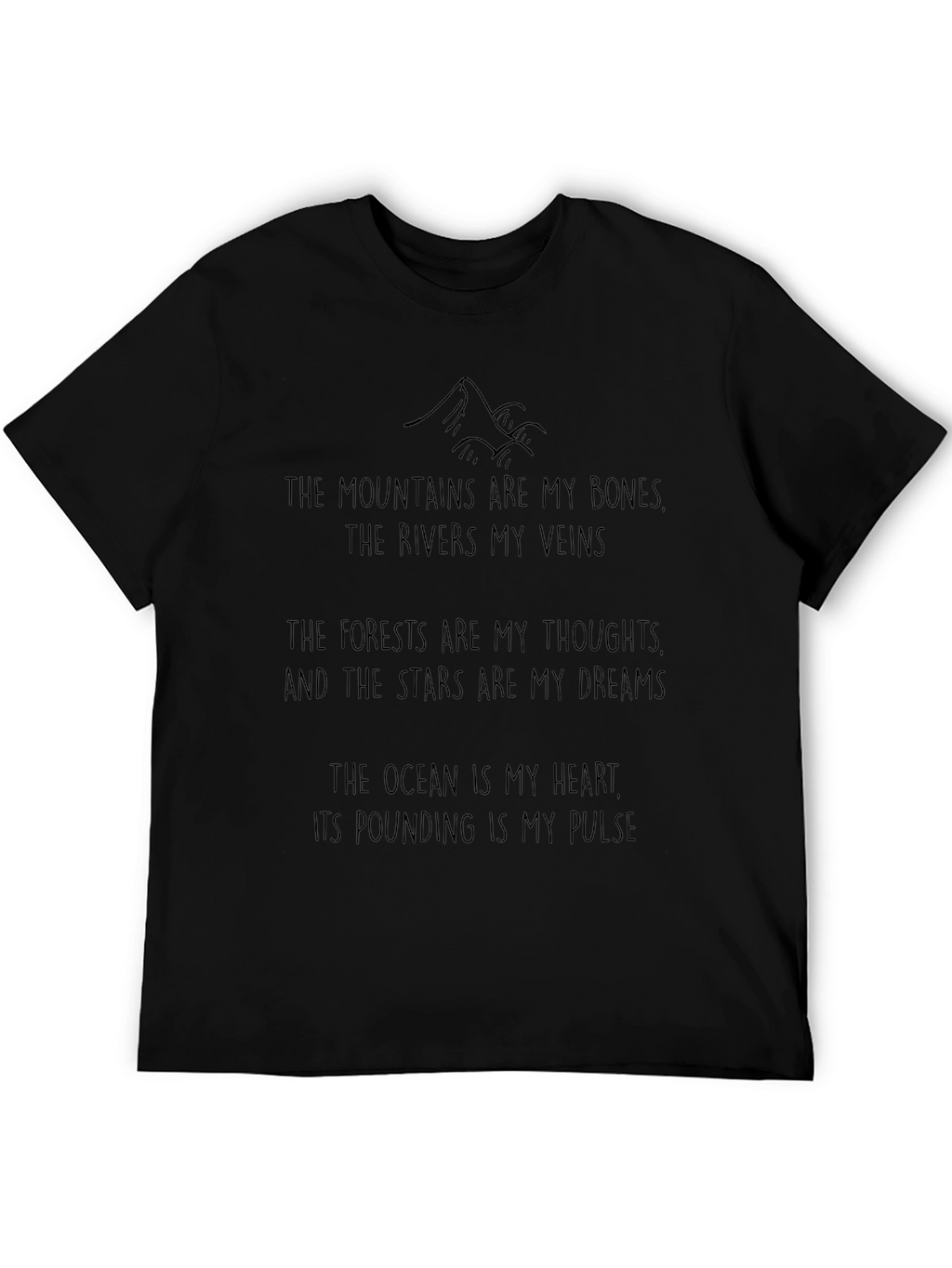 Nature Inspired Statement T-Shirt