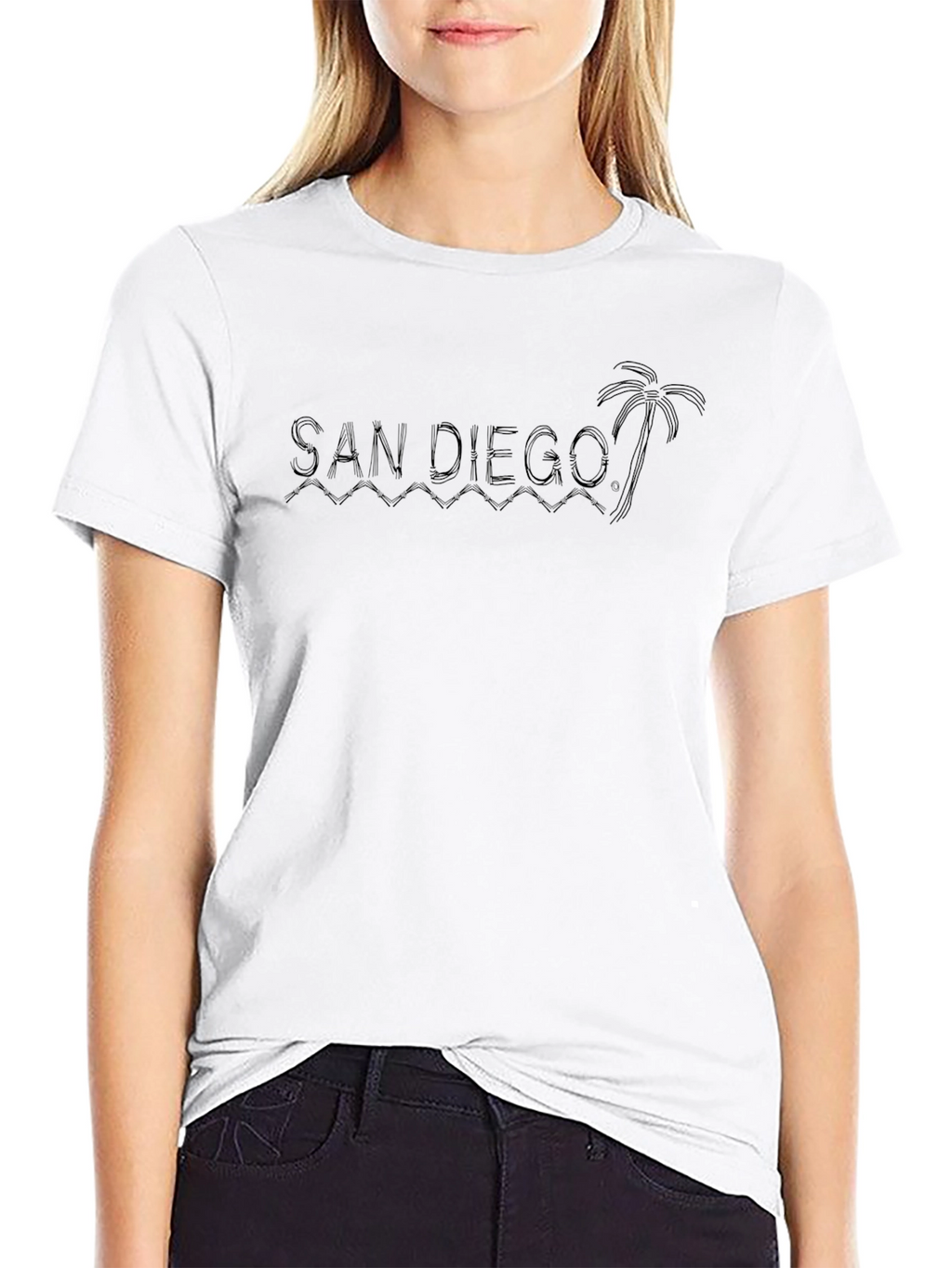 San Diego Graphic Tee - Stylish & Comfortable