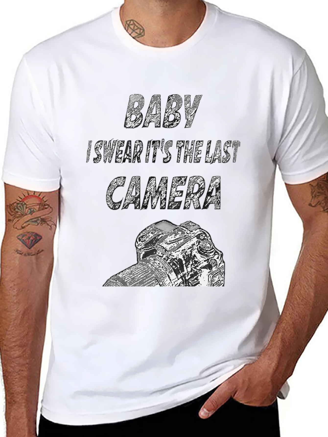 Photographers Last Camera T-Shirt - Funny Camera Lover Tee