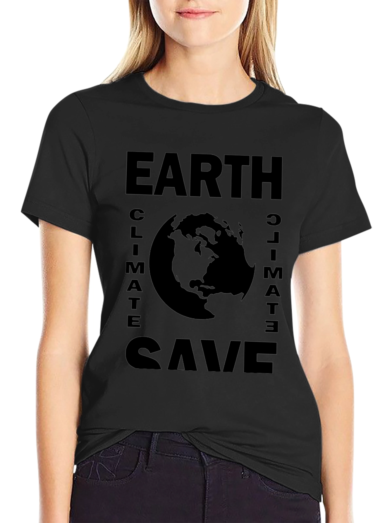 Save Earth Climate Change Graphic Tee