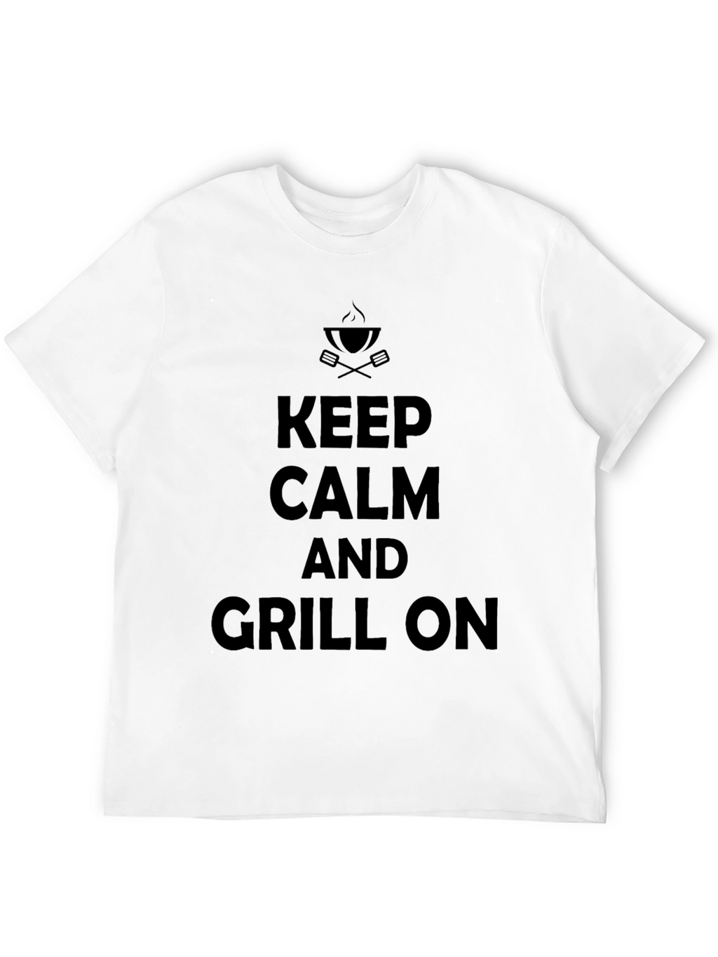 Keep Calm and Grill On T-Shirt