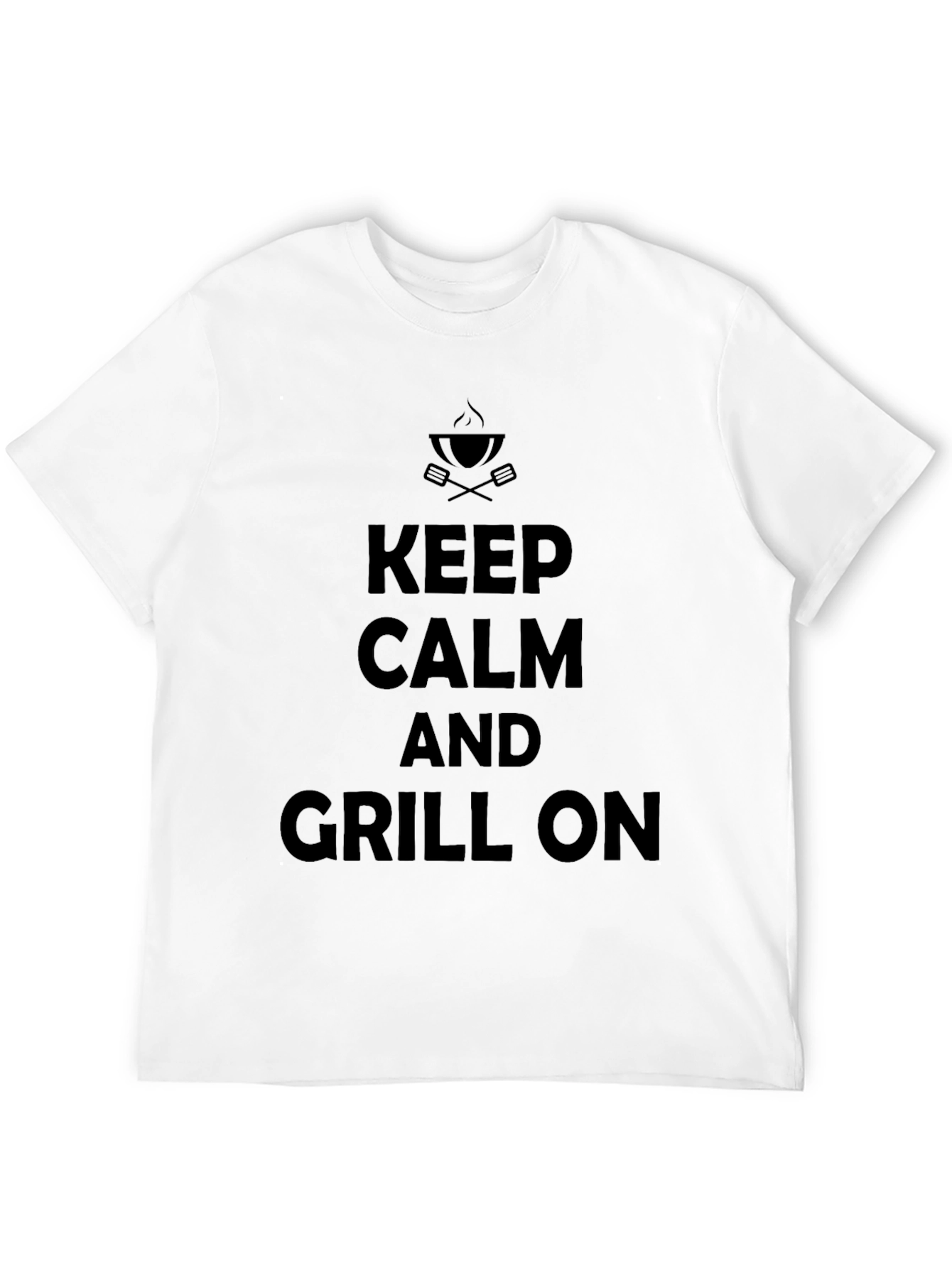 Keep Calm and Grill On T-Shirt