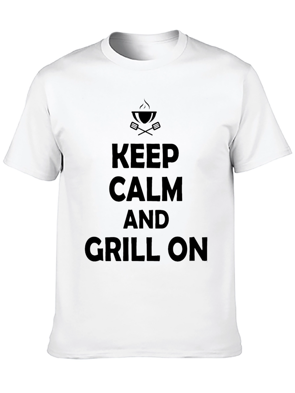 Keep Calm and Grill On T-Shirt