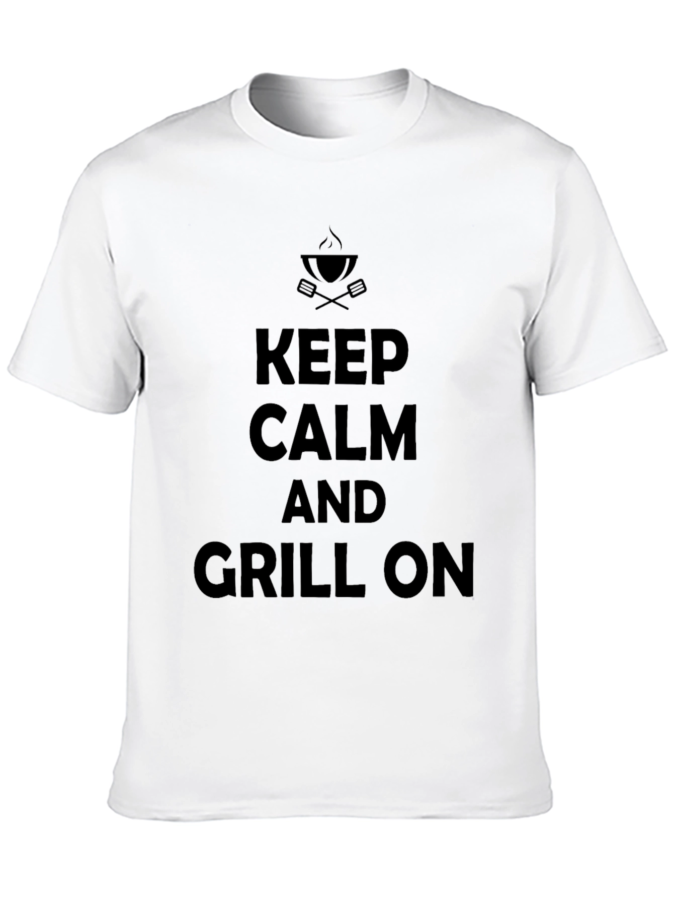Keep Calm and Grill On T-Shirt