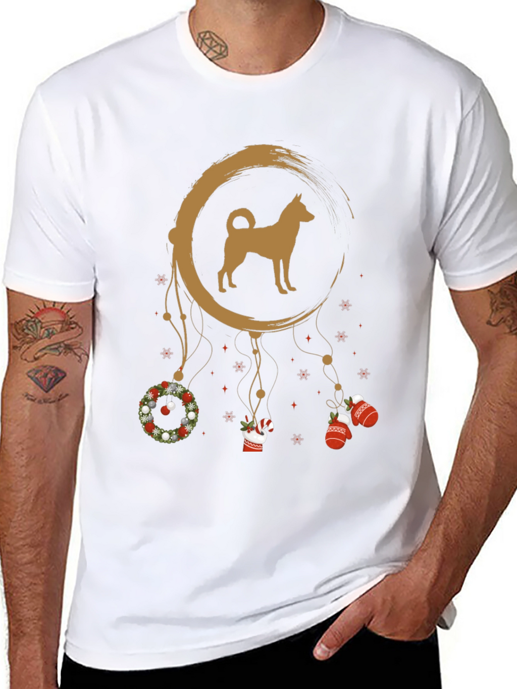 Dog Dreamcatcher T-Shirt: Holiday Edition